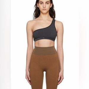 Nagnata One Shoulder Blue Sports Bra